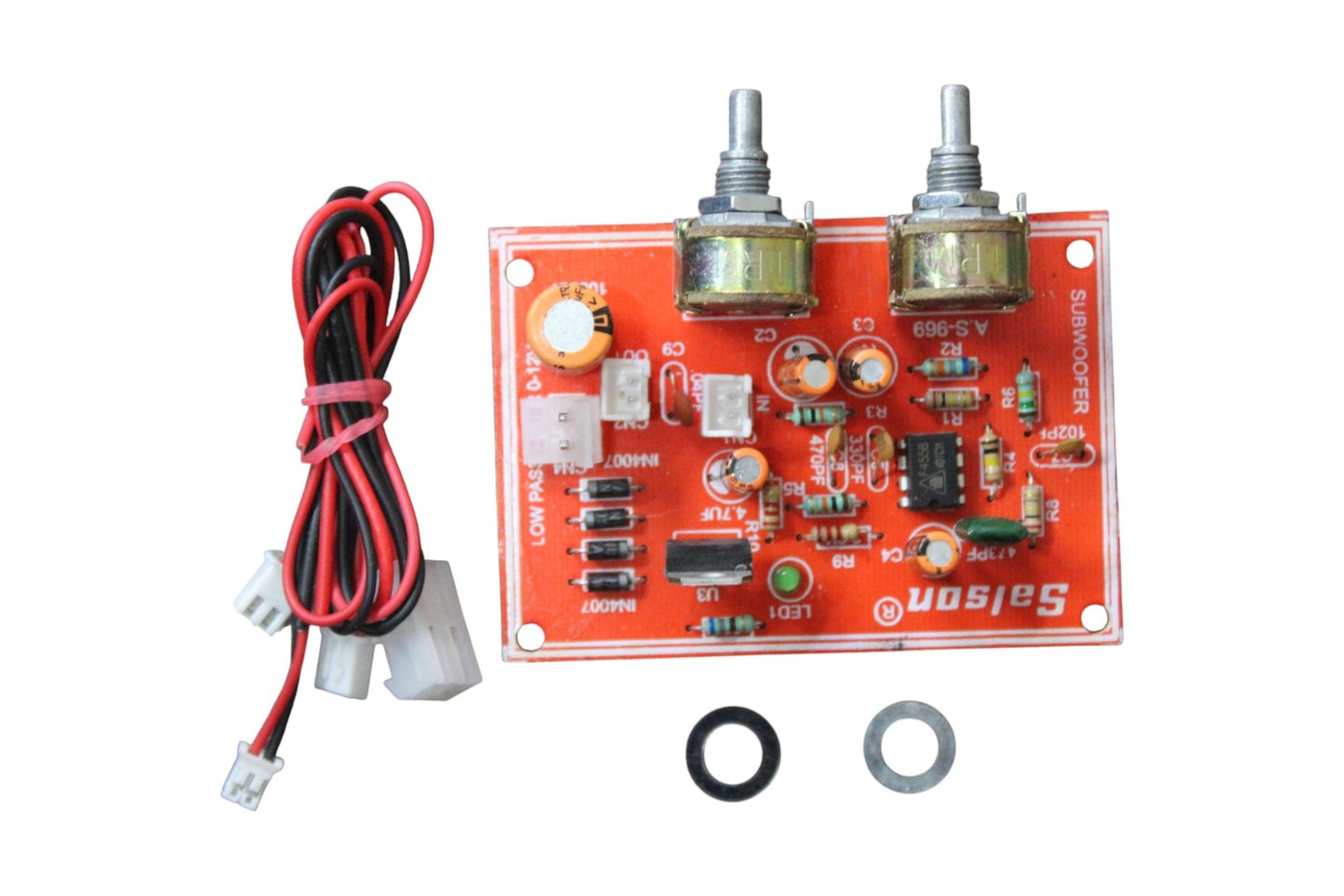Bass Treble Board Low Pass Filter with Duel. CULT AUDIO