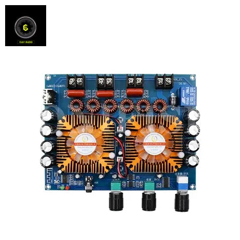 CA TDA7498 2.1 digital power amplifier board (200W+100W+100W) Super TPA3116 CULT AUDIO
