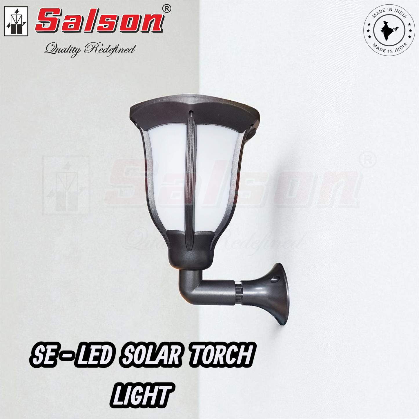 SE - LED SOLAR GARDEN WALL LAMP CULT AUDIO