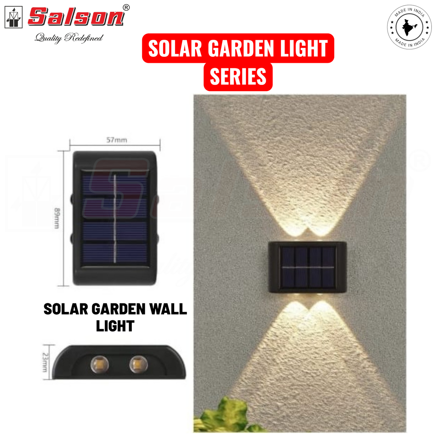 SE - SOLAR POWERED GARDEN LIGHT CULT AUDIO