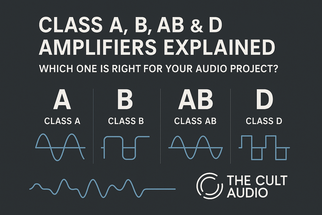 Breaking Down Audio Amplifier Classes: A vs B vs AB vs D