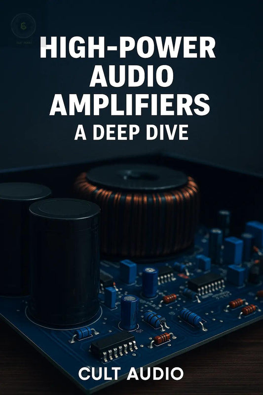 High-Power-Audio-Amplifiers-A-Deep-Dive-into-Performance-Efficiency-and-Design. CULT AUDIO