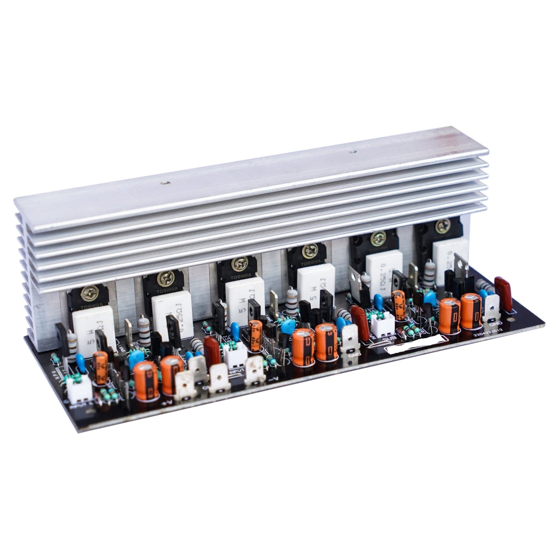 CA 250W RMS 2.1 Amplifier Board using 2SC5200 + 2SA1943 (Complete-250W) CULT AUDIO