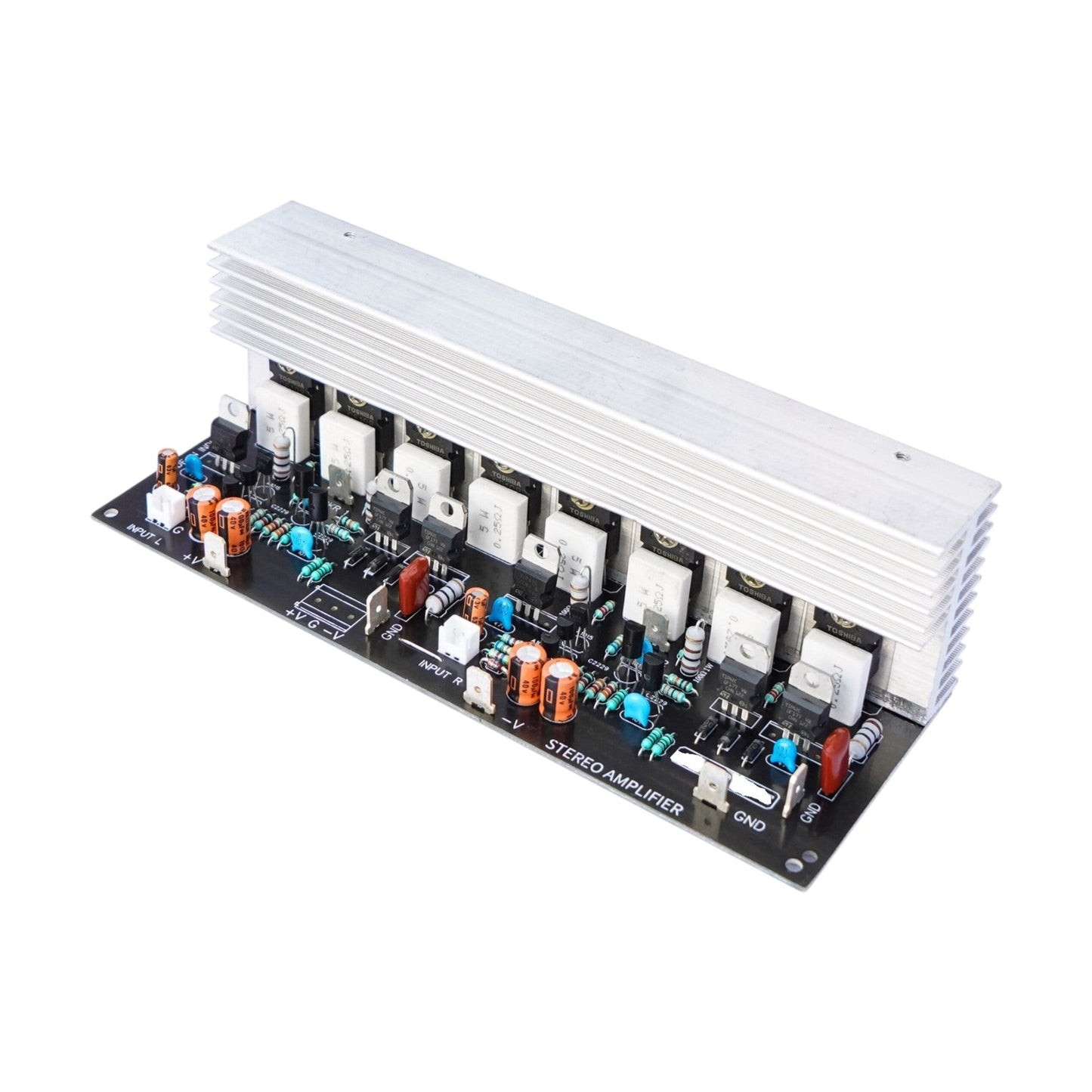 CA 150+150 Watt RMS Stereo Amplifier Board for 2SC51988 + 2SA1941 (300W stereo) (Complete MQ-3) CULT AUDIO