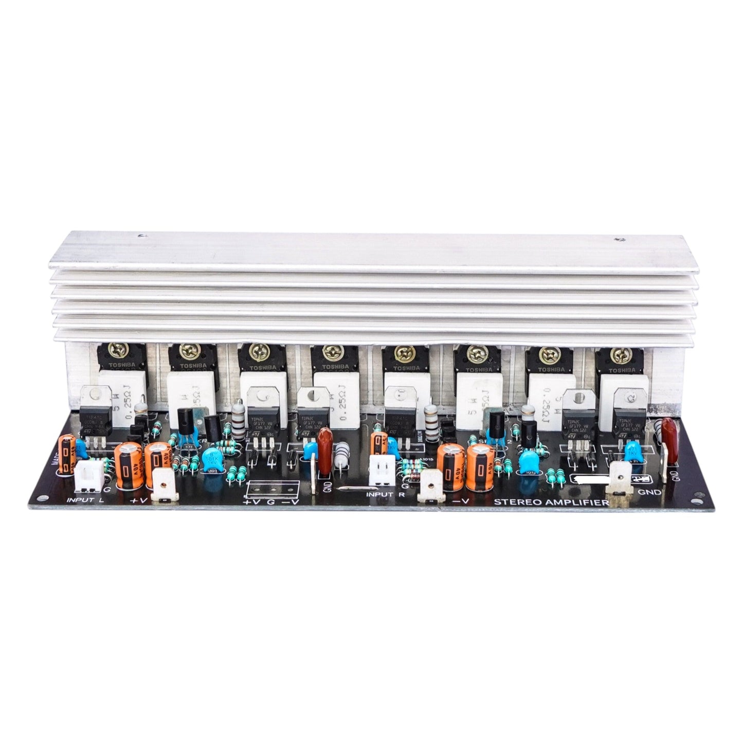 CA 150+150 Watt RMS Stereo Amplifier Board for 2SC51988 + 2SA1941 (300W stereo) (Complete MQ-3) CULT AUDIO
