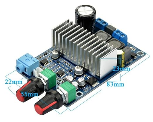 CA TPA3116 DC 12-24v 100W Subwoofer Amplifier Board Support Bass Output Digital Small Power Amplifier Board CULT AUDIO