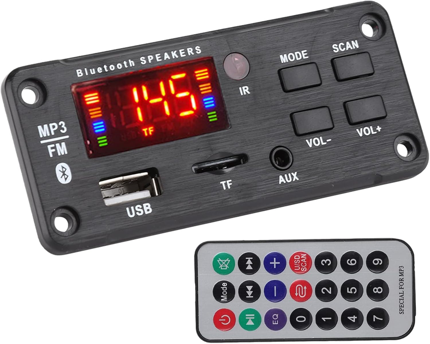 CA-Bluetooth 5.0 Color Screen Lossless Car Stereo Audio MP3 Decoder Board CULT AUDIO