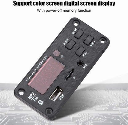 CA-Bluetooth 5.0 Color Screen Lossless Car Stereo Audio MP3 Decoder Board CULT AUDIO