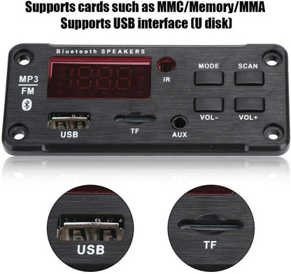 CA-Bluetooth 5.0 Color Screen Lossless Car Stereo Audio MP3 Decoder Board CULT AUDIO