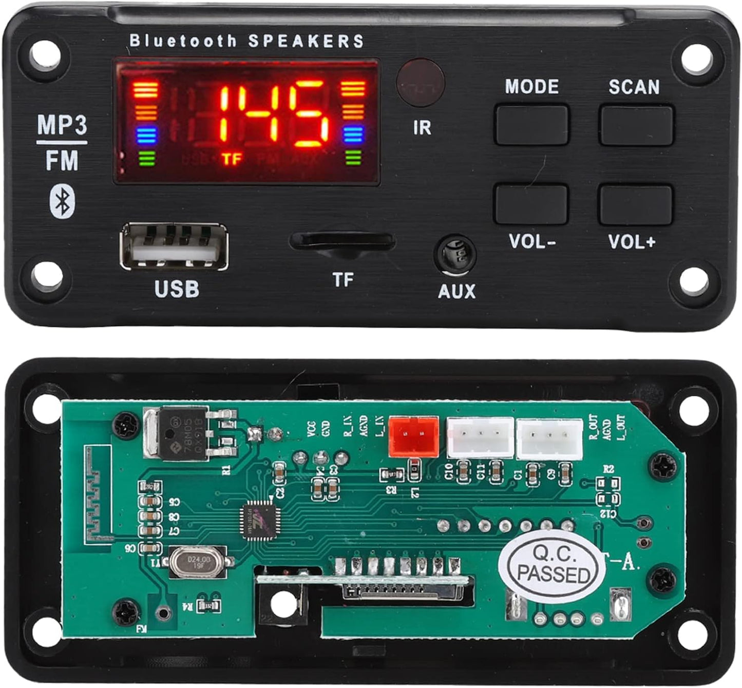 CA-Bluetooth 5.0 Color Screen Lossless Car Stereo Audio MP3 Decoder Board CULT AUDIO