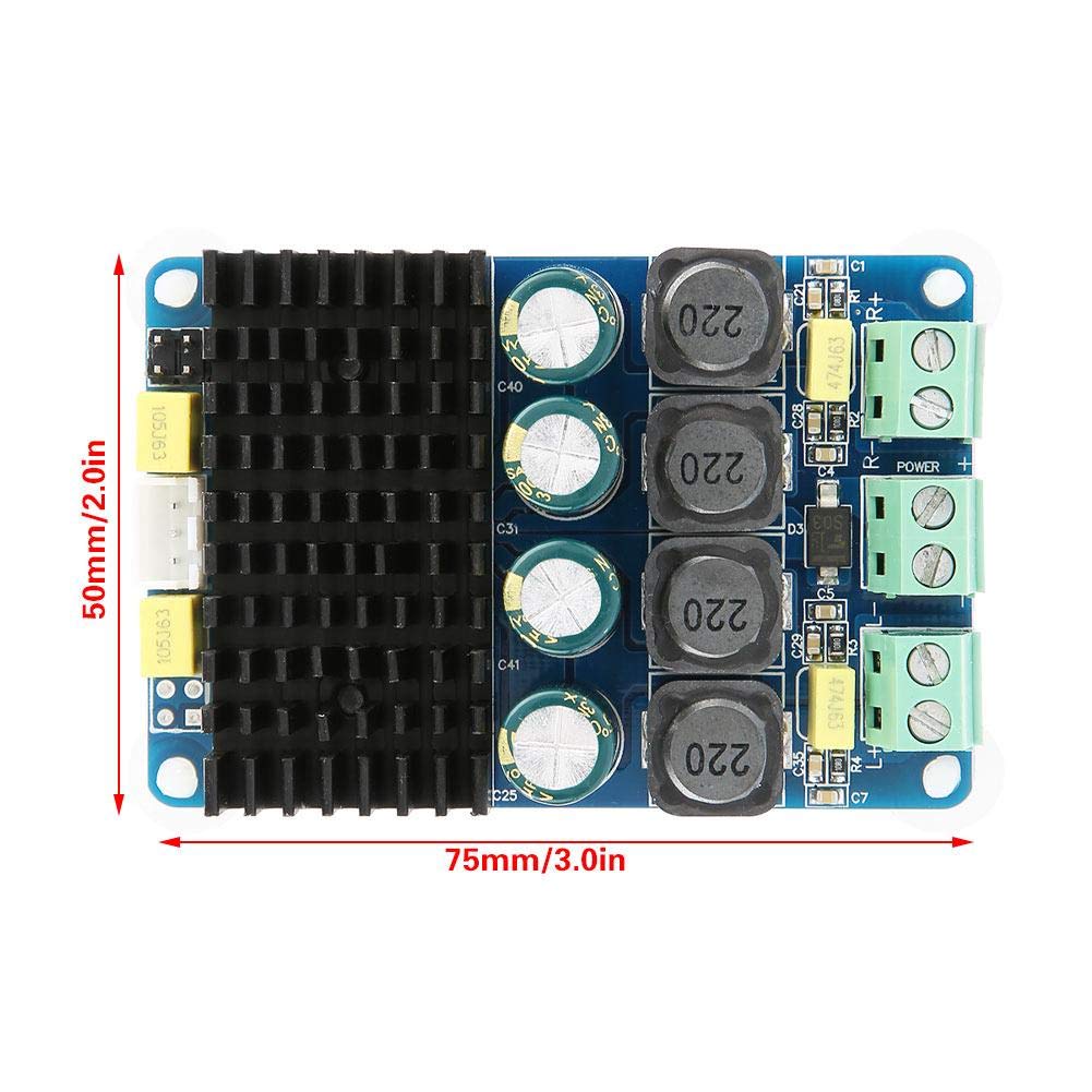 TDA7498 DC 14-34V Amplifier Board of Class D 2X100W Dual Channel Audio Stereo Amplifier Board XH-M510 My Store