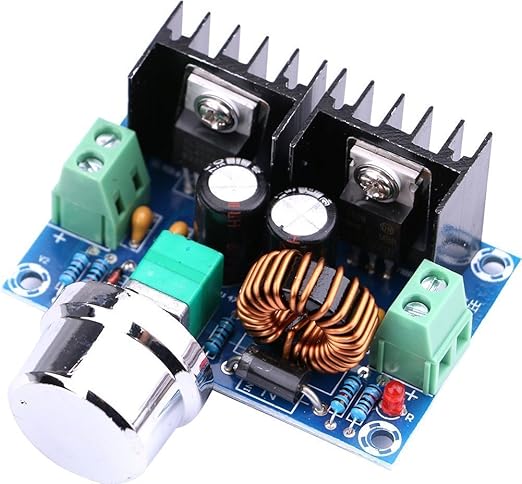 CA XL4016E1 DC 4-40V to DC 1.25-36V 8A Buck Converter Voltage Regulator 36V 24V 12V to 5V High Power Efficiency Step Down Converter Power Supply CULT AUDIO