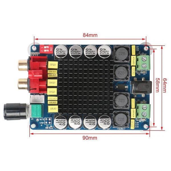 XH-M510 TDA7498 DC14-32V High Power Digital Power Amplifier Board - CULT AUDIO