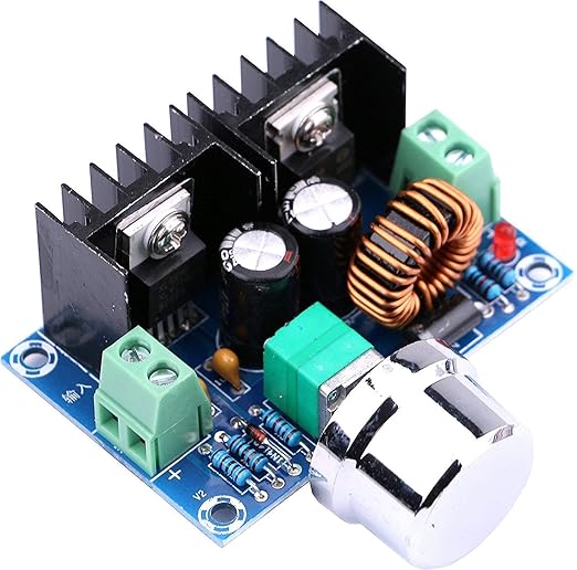 CA XL4016E1 DC 4-40V to DC 1.25-36V 8A Buck Converter Voltage Regulator 36V 24V 12V to 5V High Power Efficiency Step Down Converter Power Supply CULT AUDIO