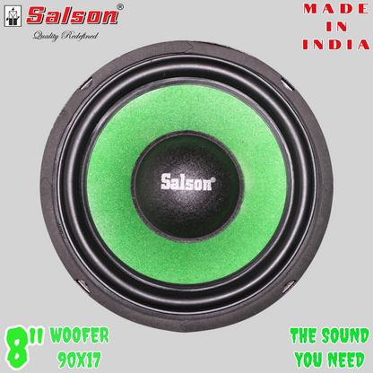8 INCH WOOFER 90x17 GREEN. CULT AUDIO