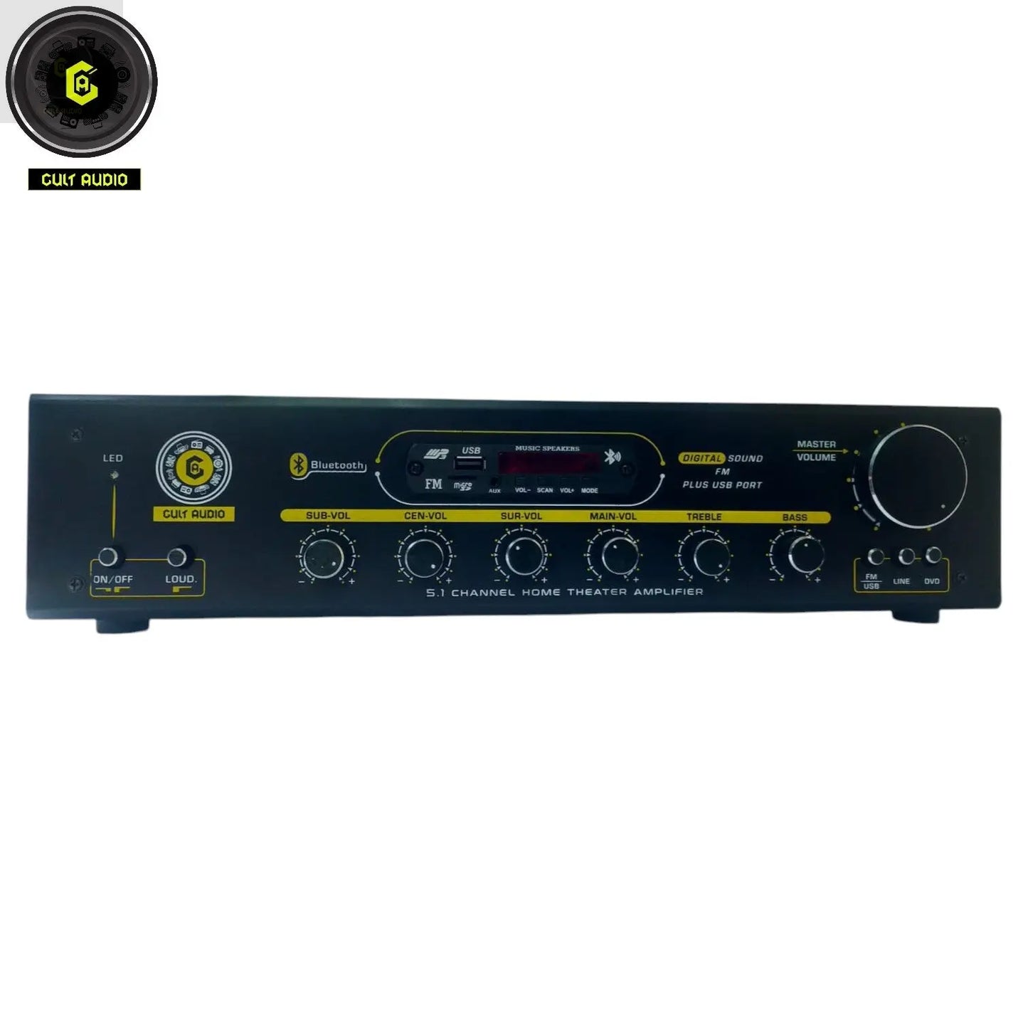 CA 2 5.1 Amplifier Cabinet CULT AUDIO