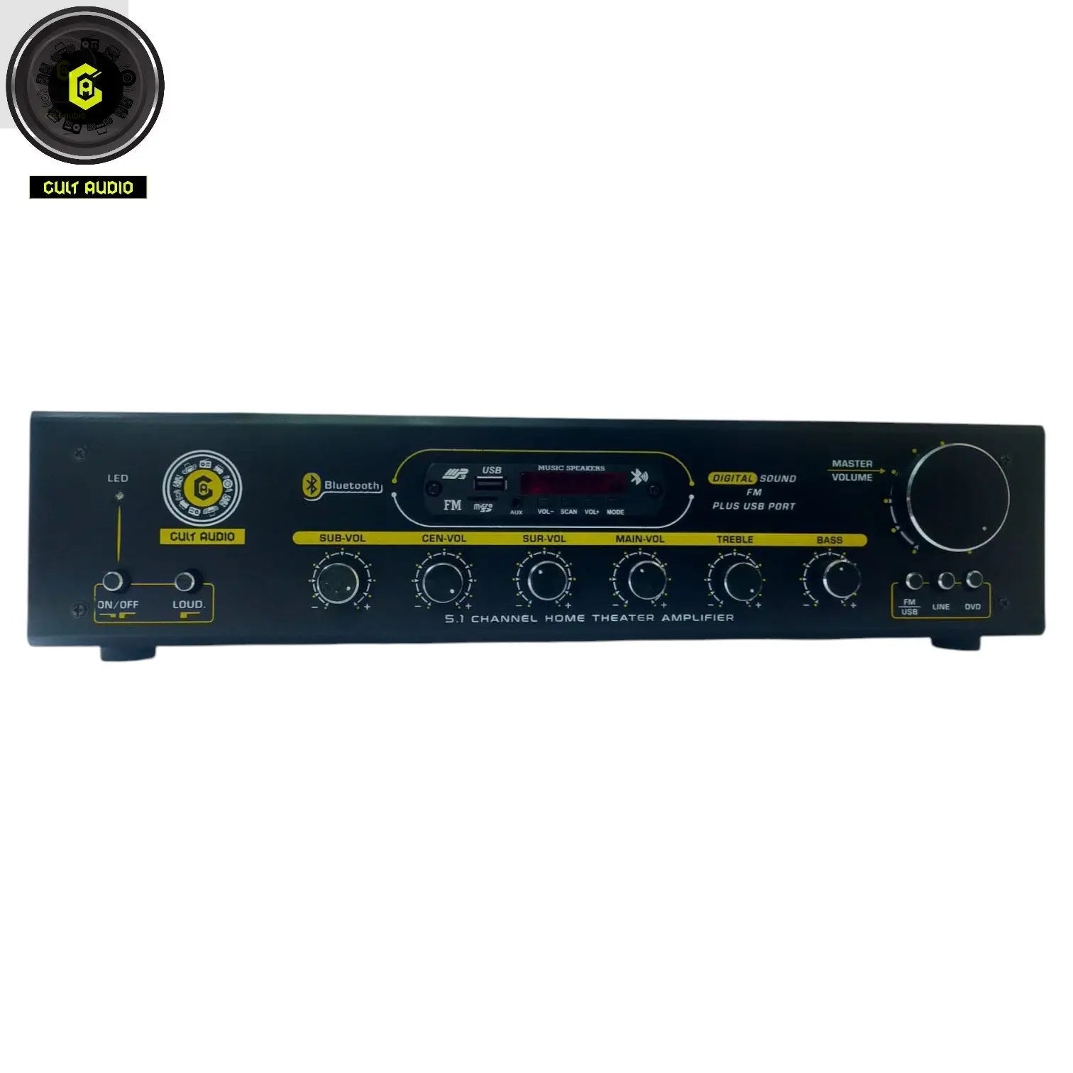 CA 2 5.1 Amplifier Cabinet CULT AUDIO