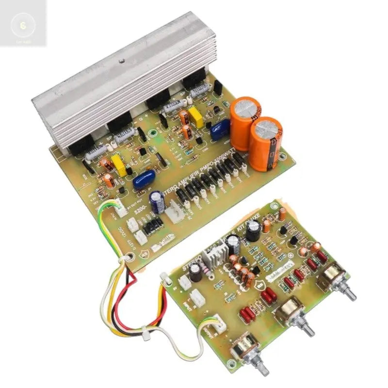 CA 5200 transistor 200 watt AC 24-0-24 Heavy duty audio amplifier circuit board. CULT AUDIO