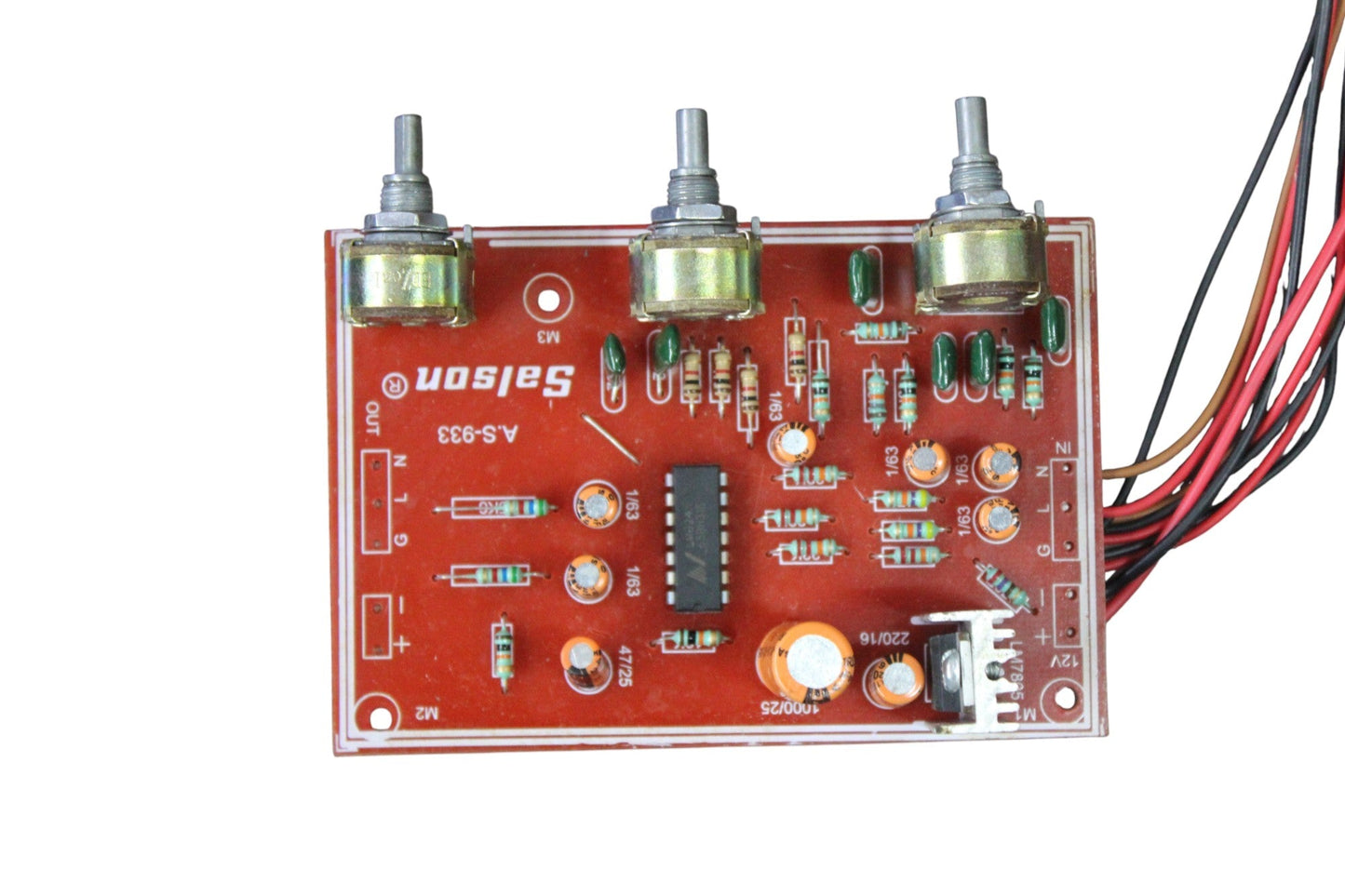 Bass Treble Board LM 324 IC With 3 Duel       NBTC CULT AUDIO