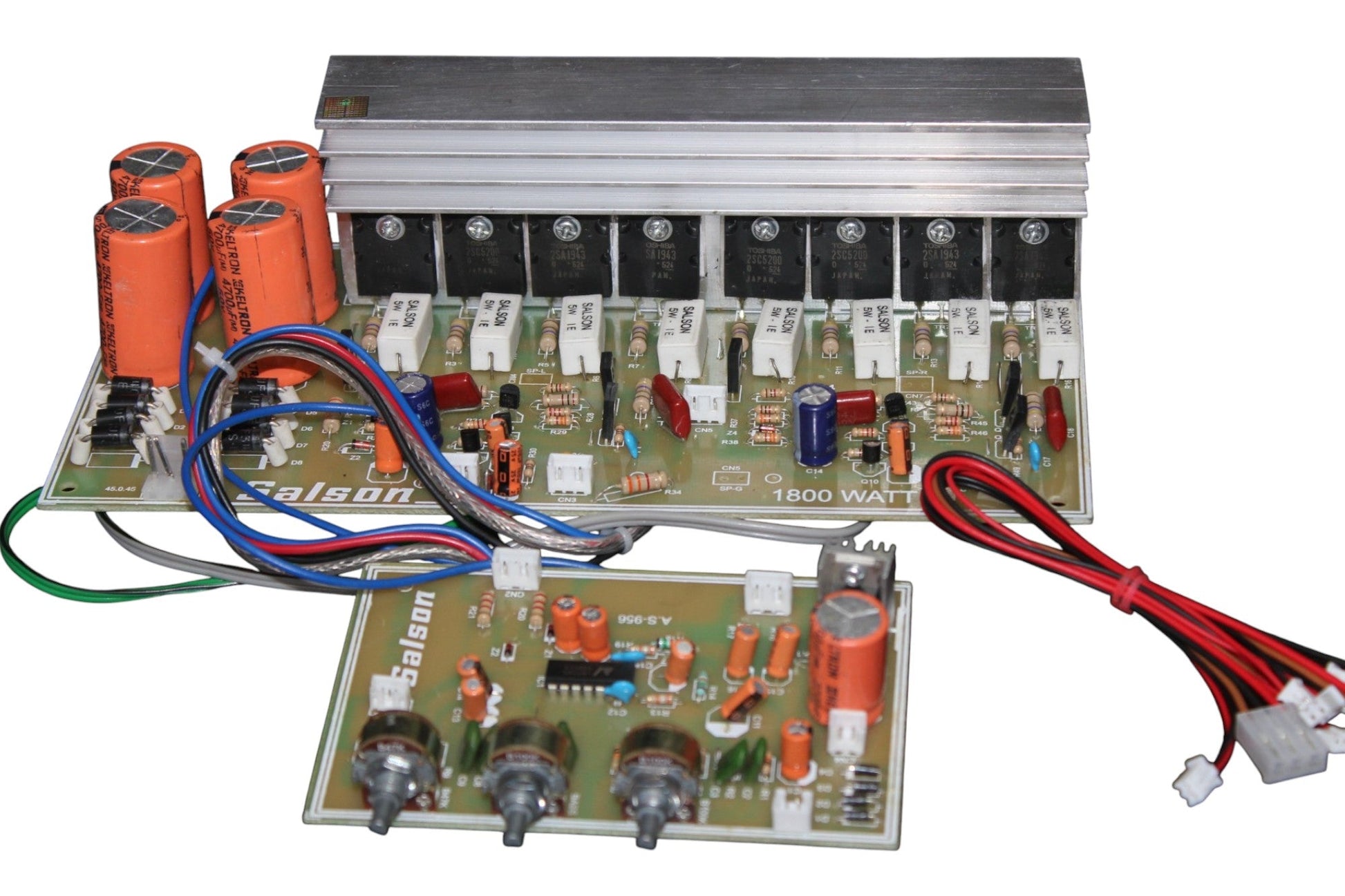 SE - 400W 5200-1943 stereo board with supply & bass treble board attached CULT AUDIO