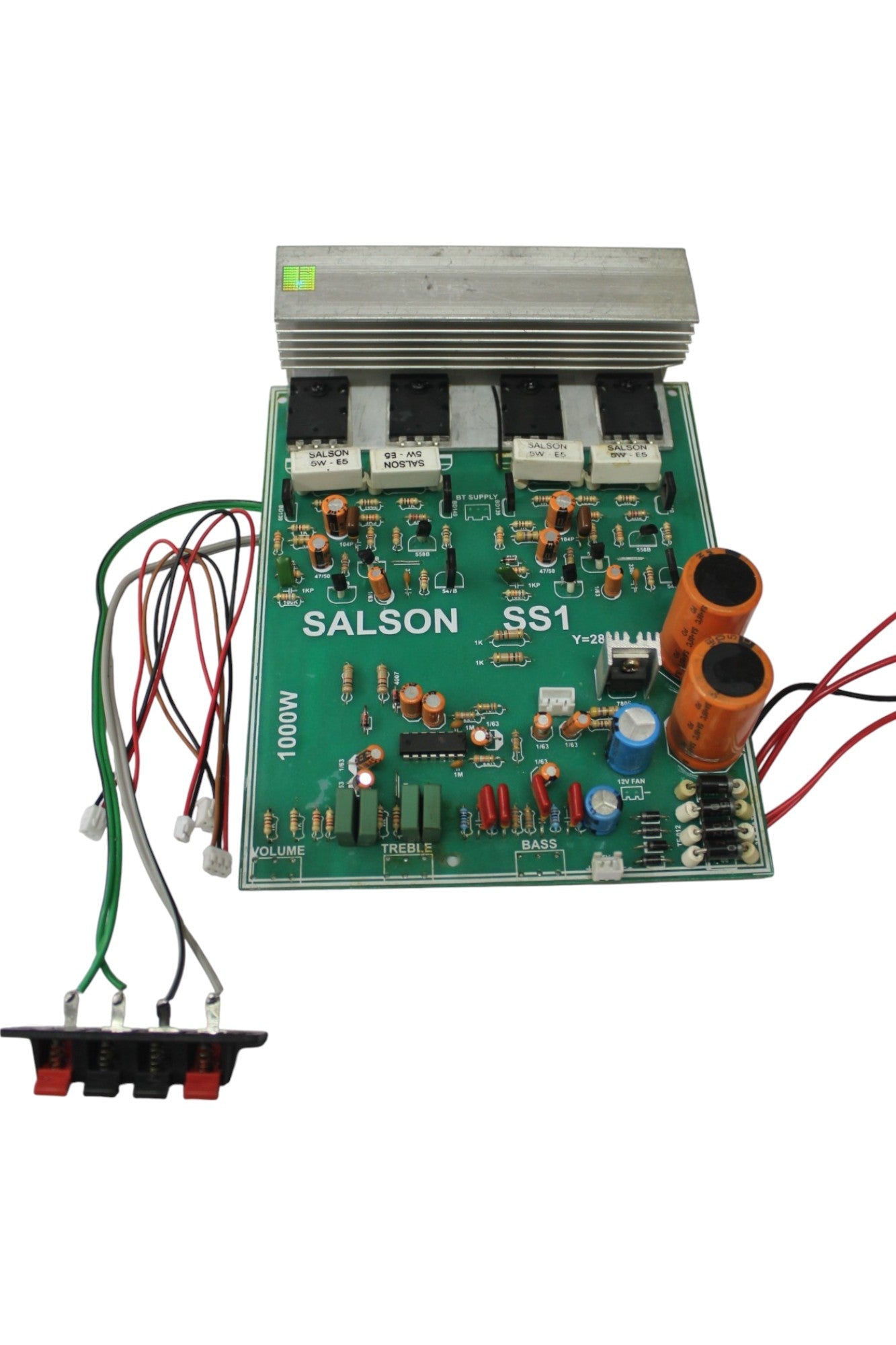 SE - SS1 200W 5200-1943 stereo board with supply and inbuilt bass treble. CULT AUDIO