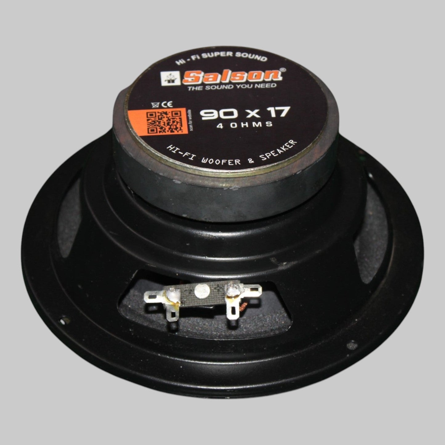 6 INCH WOOFER 90x17 BLACK PLAIN. CULT AUDIO