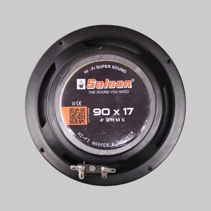 6 INCH WOOFER 90x17 BLACK PLAIN. CULT AUDIO