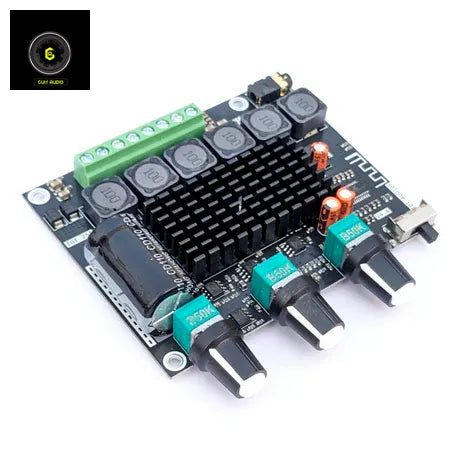 CA-Audios IOT-255 TPA3116 2.1 Subwoofer Bluetooth Amplifier Digital Audio Board_with_logo CULT AUDIO