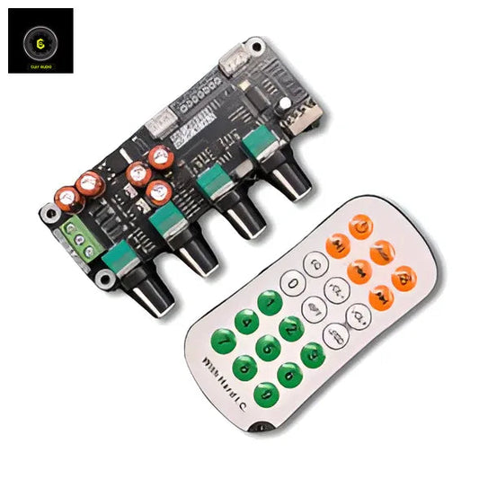 CA-Audios JRC4558 Bass mids treble bluetooth Preamplifier Volume Tone Control Board Dual AC 12V - 15V With Bluetooth Audio Power Amplifier_with_logo CULT AUDIO