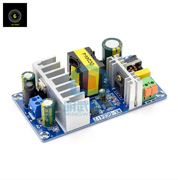 CA-Audios Power Supply Module AC 110V 220V to DC 24V 4A AC-DC Switching Power Supply Board AC-DC 24V 4A (6A Peak) Switch Circuit Board_with_logo CULT AUDIO