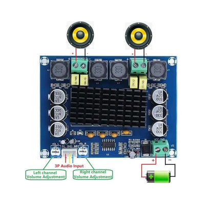 TPA 3116D2 GOLD A543 BIG IC 120W. 2 ch - CULT AUDIO
