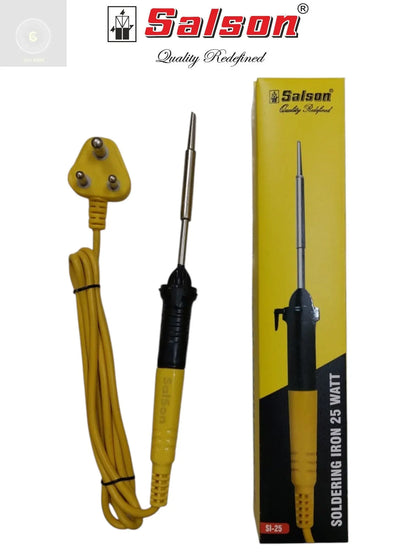 SALSON 25 WATT/230 VOLTS SOLDERING IRON. CULT AUDIO