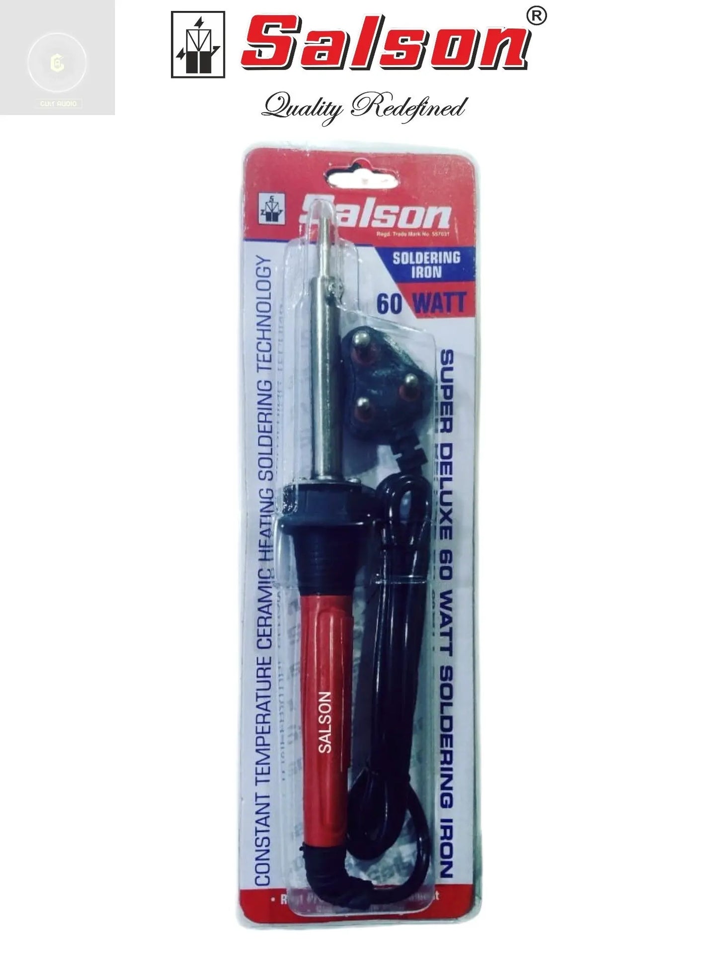 SALSON 60 WATT SOLDERING IRON. CULT AUDIO