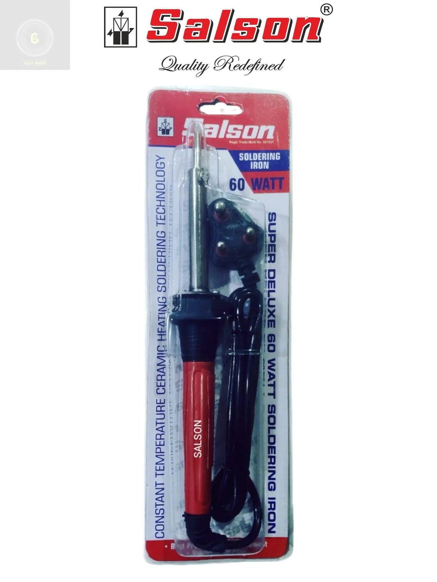 SALSON 60 WATT SOLDERING IRON. CULT AUDIO