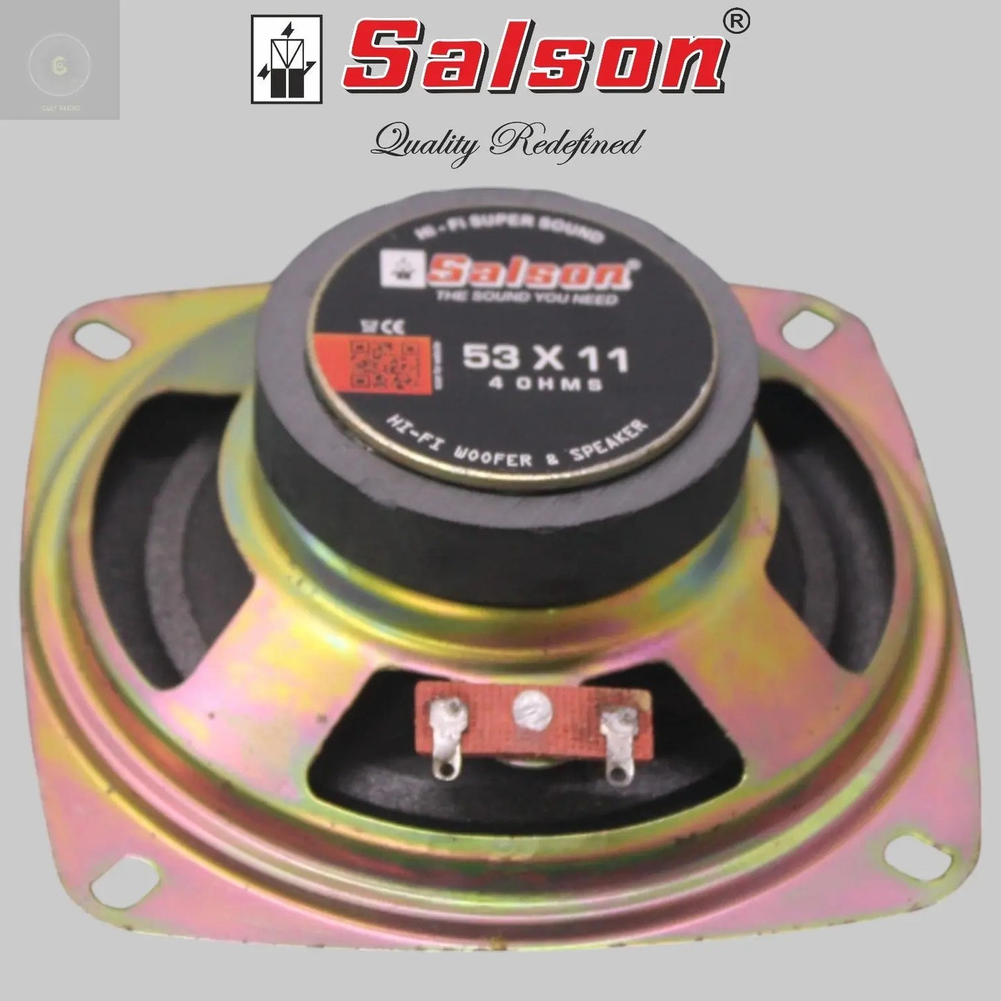 SE - HI-FI 4 OHMS 53x11 WOOFER & SPEAKER. CULT AUDIO