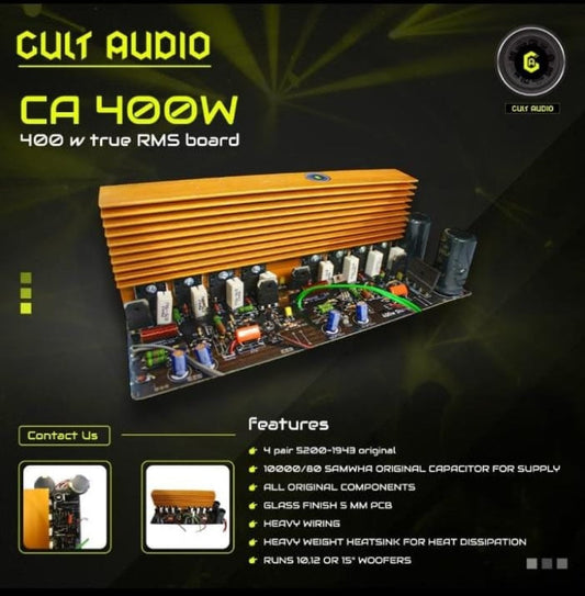 CA-400 (5200-1943 400W Board) CULT AUDIO