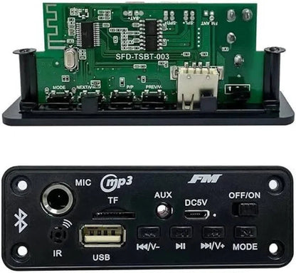 CA-BT MODULE BT003 (WITH MIC and TWO 5 W SPEAKER slot, SD CARD) 1PC 2200mAh BATTERY Electronic Components Electronic Hobby Kit CULT AUDIO