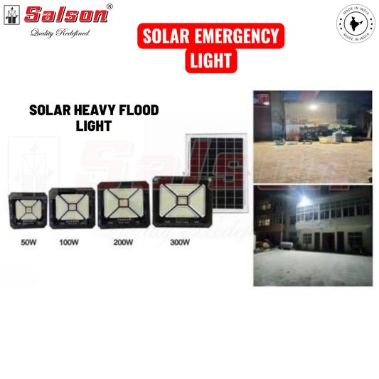 SE - SOLAR POWERED HEAVY FLOOD LIGHT CULT AUDIO