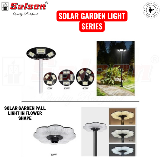 SE - SOLAR POWERED GARDEN PALL LIGHT IN FLOWER SHAPE CULT AUDIO