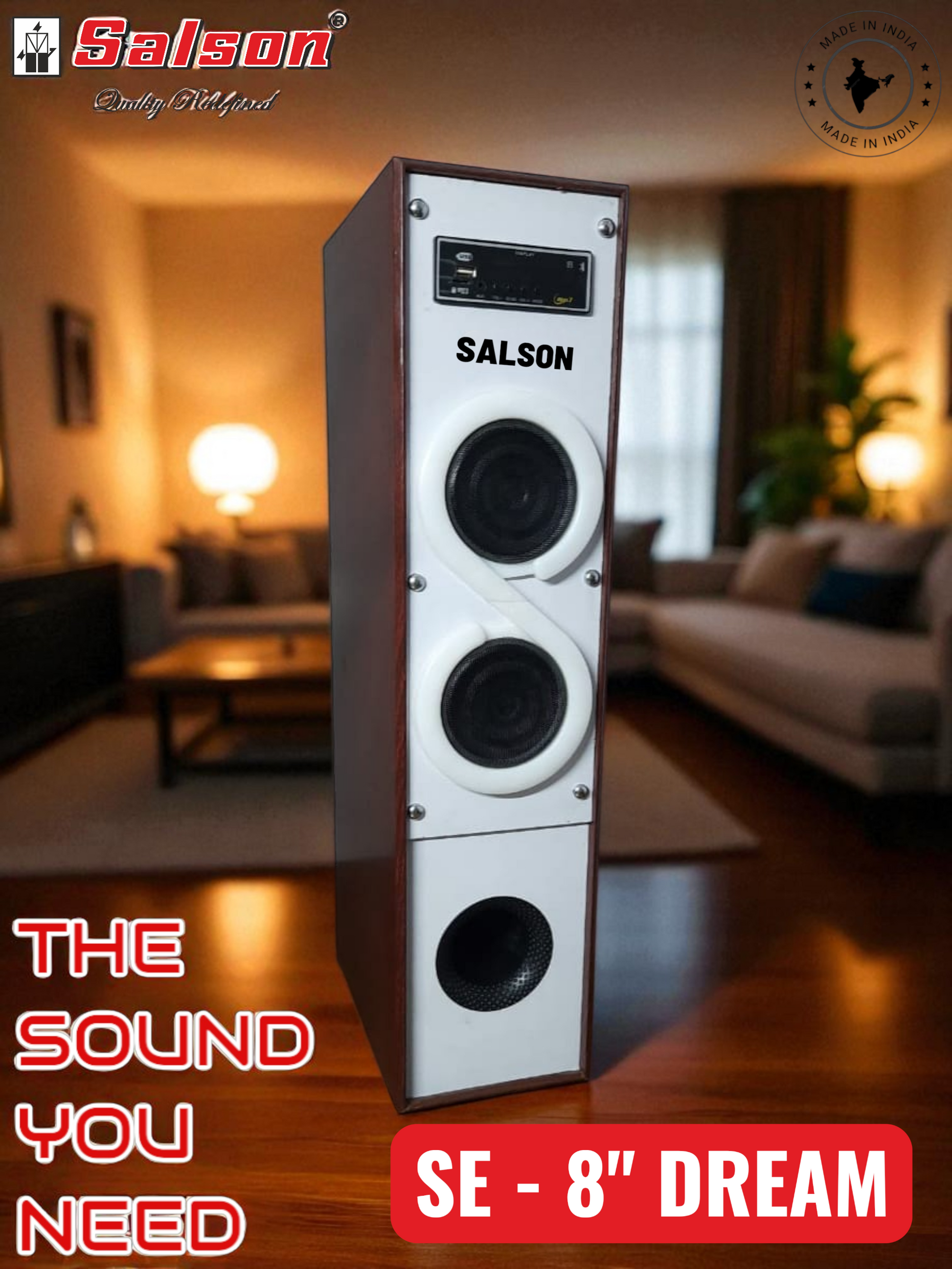 SE - 8" DREAM TOWER MUSIC SYSTEM CULT AUDIO