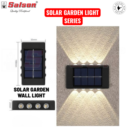 SE - SOLAR POWERED GARDEN WALL LIGHT CULT AUDIO